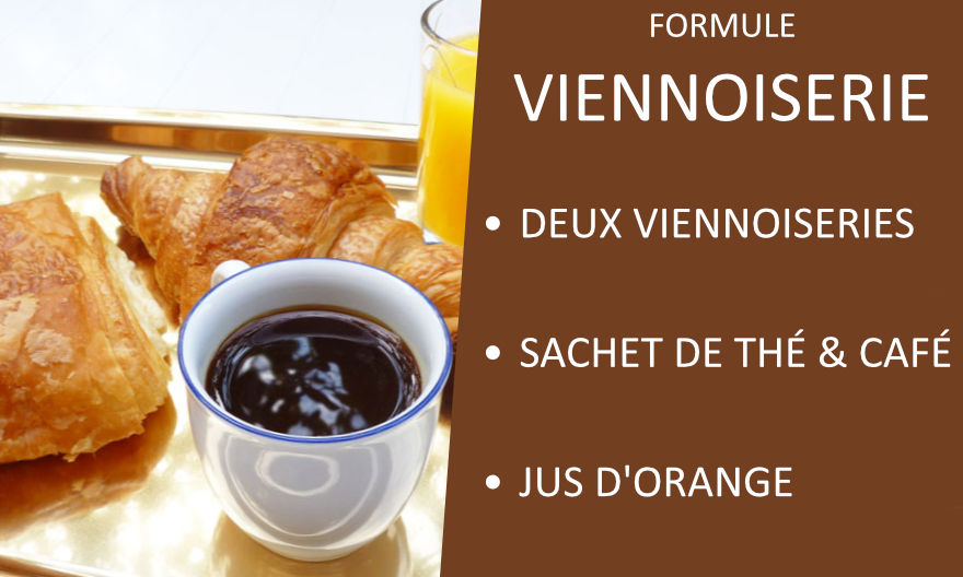 Détails de la formule viennoiserie