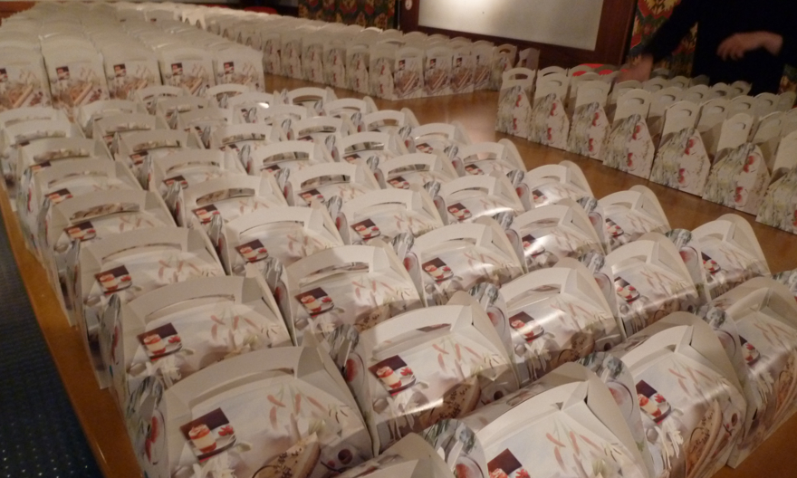 Les petits déjeuner une fois prêt